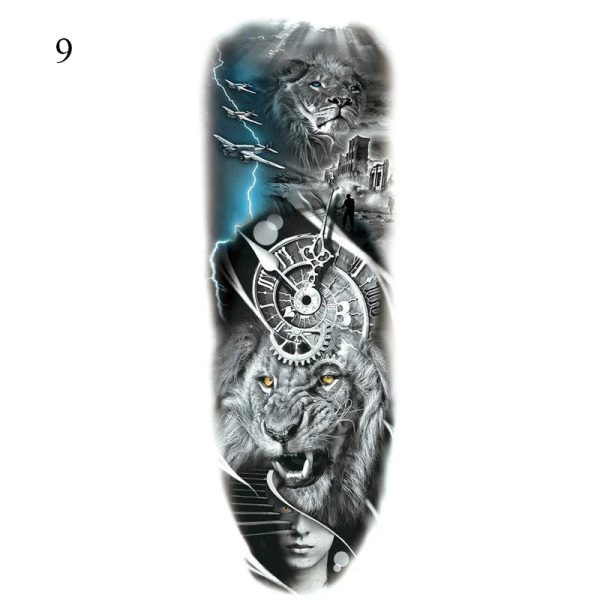 Full Arm Temporary Tattoos