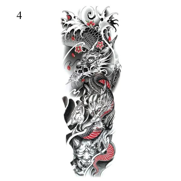 Full Arm Temporary Tattoos