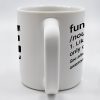 Fun-Pa Like Grandpa But Cooler Text Mug - Personalized Custom Coffee Mug - GRP013_MG