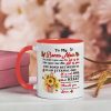 Funny Bonus Mom Coffee Mug Gift for Stepmom from Stepdaughter Stepson Birthday Mother's Day Christmas Gift
