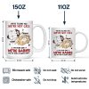 Funny Cat We're Not Cats We're Babies - Personalized Mug