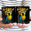 Funny Chicken F-Caw-F - Personalised Mug