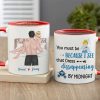 Funny Couple Personalized Mug 04HUHN040323TM