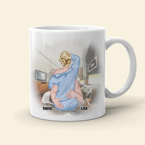 Funny Couple Personalized Mug Love Suck True Love Swallow