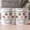 Funny Exchange Gift For Team Coworkers - Chance Made Us Coworkers Drama Made Us Friends - Personalized Photo Mug