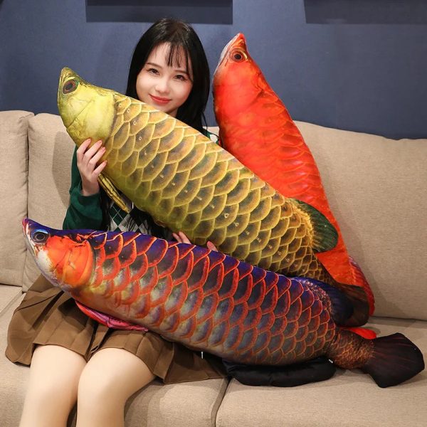 Funny Fish Plush Toy - Soft Carp Pillow for Kids & Creative Sleep Cushion