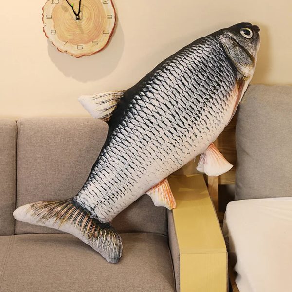 Funny Fish Plush Toy - Soft Carp Pillow for Kids & Creative Sleep Cushion