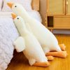 Funny Goose Plush Pillow Soft Stuffed Duck for Kids and Adults