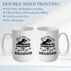 Funny Mamasaurus Coffee Mug Don't Mess With Mamasaurus You'll Get Jurasskicked Dinosaur Design, Gift for Mom from Daughter Son Kids Husband, Birthday Christmas Gift