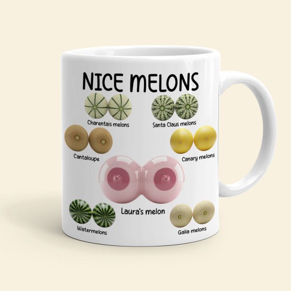 Funny Melon Coffee Mug - Personalized Gifts For Her Coffee Mug 01OHTI241125
