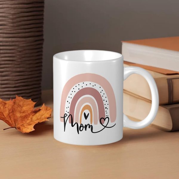 Funny Mom Coffee Mug for New Mom Mama, Gift for Mom from Daughter Son Kids Husband, Birthday Mother's Day Christmas Gift