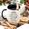Funny Mom Coffee Mug Gift for Mom from Daughter Son Kids Husband, Birthday Mother's Day Christmas Gift