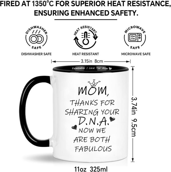 Funny Mom Coffee Mug Gift for Mom from Daughter Son Kids Husband, Birthday Mother's Day Christmas Gift