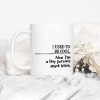 Funny Mom Dad Coffee Mug, Parents Humor Gift for Mother Father, Birthday Christmas Gift from Son Daughter