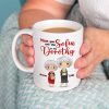Funny Mother And Daughter 07HUDT280323 Personalized Coffee Mug, Gift For Mama