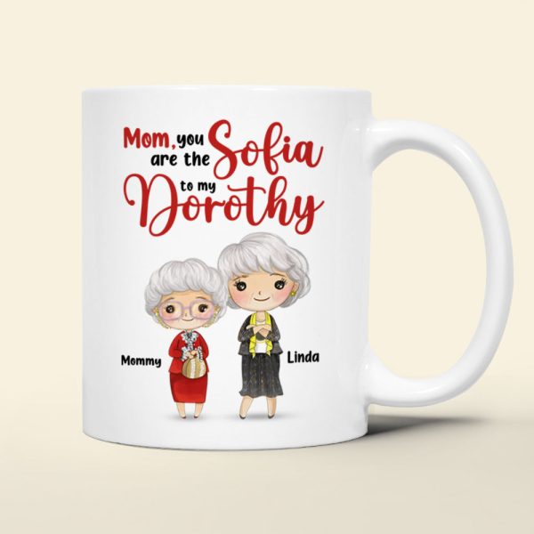 Funny Mother And Daughter 07HUDT280323 Personalized Coffee Mug, Gift For Mama