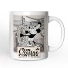Funny Mouse On Cruise Control Personalized Mug, Classic Steamboat Willie Gift