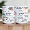Funny Mug - Bad B*Tch Affirmations - Exchange Gifts, Gag Gifts For Coworkers, Self Gift - Mug