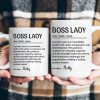 Funny Mug - Definitions - Exchange Gifts For Coworkers, Boss, Boss Lady, HR, Friends - Personalized Mug