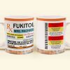 Funny Mug - Fukitol Rx Prescription - Gifts For Coworkers, Friends, Family - Personalized Mug