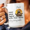 Funny Mug - Inner Peace Begins With Four Words: Not My F*Cking Problem - Personalized Mug