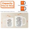 Funny Mug - Work Forecast - Fun Gifts For Coworker, Friends, Boss - Personalized Mug