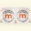 Funny Mug - You Work Harder Than An Ugly Stripper - Custom Your Logo - Thank You Gifts For Coworkers, Employee - Personalized Mug