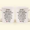 Funny Mug For Friends - I Knew By Your Sarcastic Undertones - Personalized Mug