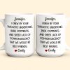 Funny Mug For Friends - I Knew By Your Sarcastic Undertones - Personalized Mug