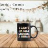 Funny New Mom Coffee Mug I'm Busy Growing a Human Pregnancy Announcement Mug, Gift for Mom to Be from Husband, Baby Reveal Gift