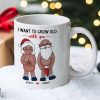 Funny Old Couple Personalized Mug Christmas Gift for Him for Her