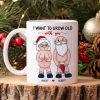 Funny Old Couple Personalized Mug Christmas Gift for Him for Her