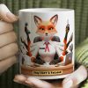 Funny Overworked Animal Office Coffee Mug - Personalized Gifts For Officers 05TOLU131125