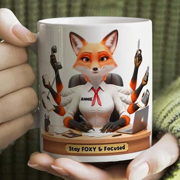 Funny Overworked Animal Office Coffee Mug - Personalized Gifts For Officers 05TOLU131125