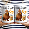 Funny Pigeon How Many Nights A Week Should You Be Reading - Personalized Mug