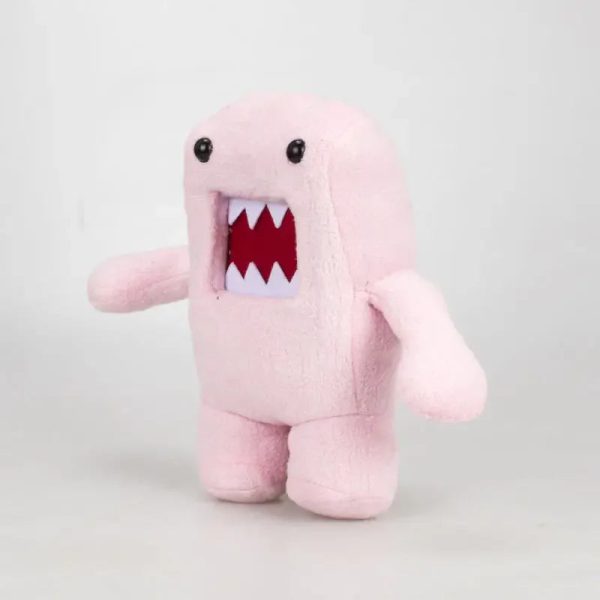 Funny Pink Domo Kun Plush Toy - Soft Stuffed Animal Gift for Kids