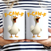 Funny Rooster Mug, Colorful Cartoon Art for Morning Coffee & Office Laughs, a unique gift for Coworkers and Friends