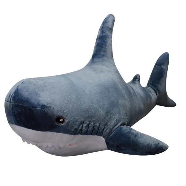 Funny Shark Plush Toy - Cozy Sleeping Pillow for Kids & Fun Decor