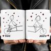 Funny Valentine Gift For Couple Personalized Custom Anniversary Mug Valentine Day Gift H610