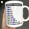 Funny Vocabulary At Work For Colleague And Bestie - Personalized Mug