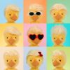 Funny Yellow Duck Plush Toy 26cm