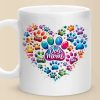 Fur Babies, Full Heart - Dog & Cat Personalized Custom Mug - Mother's Day, Gift For Pet Owners, Pet Lovers