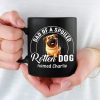 Fur, Chaos, And A Whole Lot Of Attitude - Dog & Cat Personalized Custom Black Mug - Gift For Pet Owners, Pet Lovers