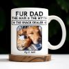 Fur Dad The Man The Myth The Snack Dealer - Personalized Custom Coffee Mug - DOG049_MG