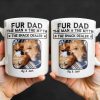 Fur Dad The Man The Myth The Snack Dealer - Personalized Custom Coffee Mug - DOG049_MG