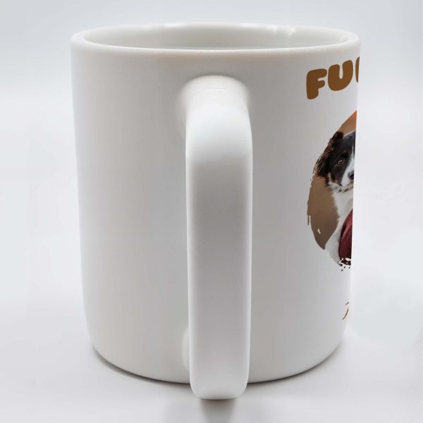 Fur Mama With Loving Pet Owner - Personalized Custom Coffee Mug - PET085_MG