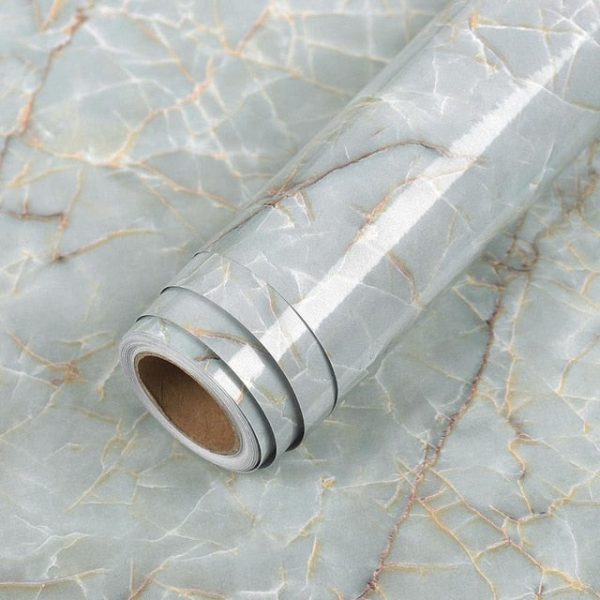 Furniture Waterproof Marble Wallpaper