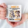 Furry Friends, Forever Loved - Dog Personalized Custom Mug - Gift For Pet Owners, Pet Lovers