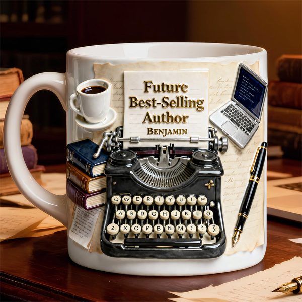 Future Best-Selling Author Coffee Mug - Personalized Gifts for Writers 04NADT220126
