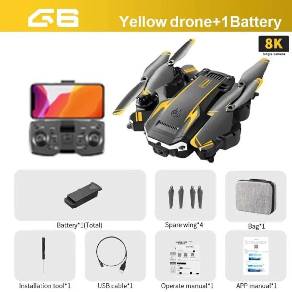 G6 Drone 5G 8K Small Drone With Camera